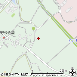 茨城県牛久市久野町17周辺の地図