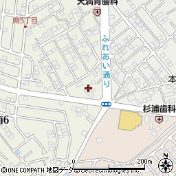 関東礦油株式会社　セルフ牛久南ＳＳ周辺の地図