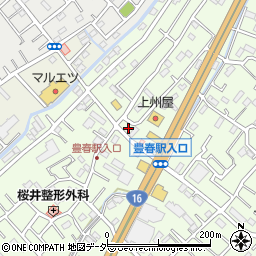 埼玉県春日部市増富880周辺の地図