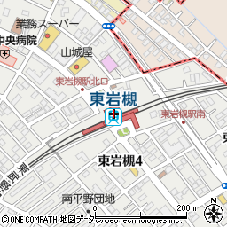 埼玉県さいたま市岩槻区周辺の地図