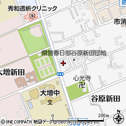 埼玉県春日部市谷原新田2068周辺の地図