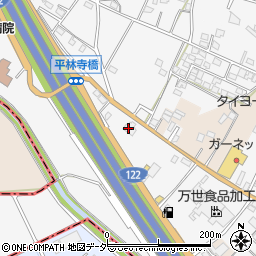 埼玉県さいたま市岩槻区平林寺143周辺の地図