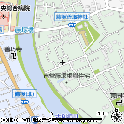 埼玉県春日部市藤塚576周辺の地図