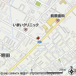 埼玉県春日部市上蛭田276周辺の地図