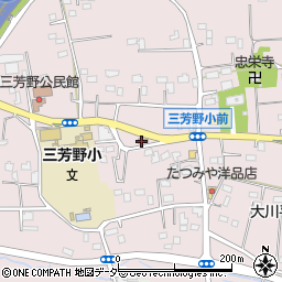 埼玉県　警察署西入間警察署三芳野駐在所周辺の地図