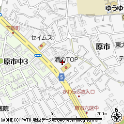 埼玉県上尾市原市3734-4周辺の地図