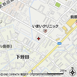 埼玉県春日部市上蛭田21周辺の地図