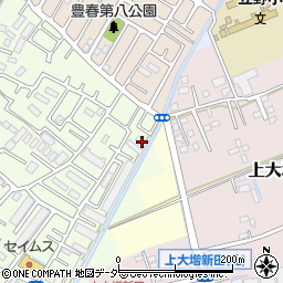 埼玉県春日部市増富430周辺の地図