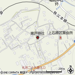 東戸神社周辺の地図