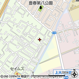 埼玉県春日部市増富437周辺の地図