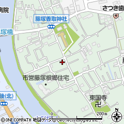 埼玉県春日部市藤塚560周辺の地図