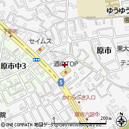 埼玉県上尾市原市3733-9周辺の地図