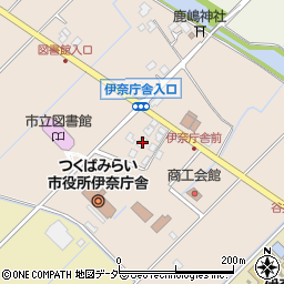 茨城県つくばみらい市福田293周辺の地図