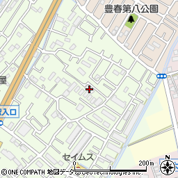 埼玉県春日部市増富495周辺の地図
