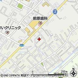 埼玉県春日部市上蛭田639周辺の地図