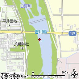 吉川橋周辺の地図