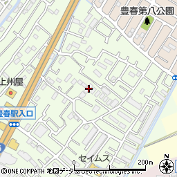 埼玉県春日部市増富491周辺の地図