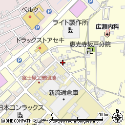 埼玉県坂戸市栄320周辺の地図