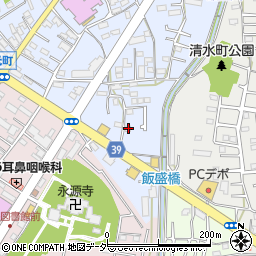 埼玉県坂戸市元町11-10周辺の地図