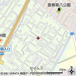 埼玉県春日部市増富492-6周辺の地図