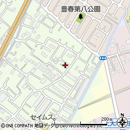 埼玉県春日部市増富509周辺の地図