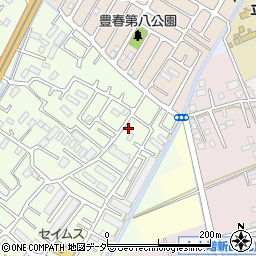 埼玉県春日部市増富436周辺の地図