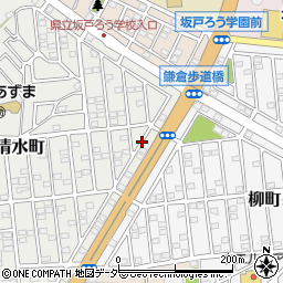 埼玉県坂戸市清水町23周辺の地図