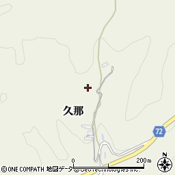 埼玉県秩父市久那3429周辺の地図