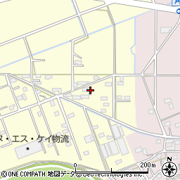 埼玉県比企郡川島町下伊草437-2周辺の地図