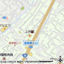 埼玉県春日部市増富581周辺の地図