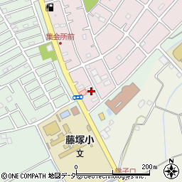 埼玉県春日部市六軒町205周辺の地図