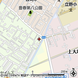 埼玉県春日部市増富432周辺の地図