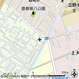 埼玉県春日部市増富433周辺の地図