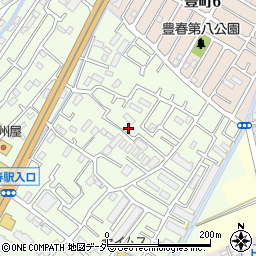 埼玉県春日部市増富492-13周辺の地図