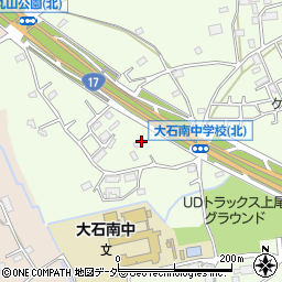 埼玉県上尾市小敷谷1151-1周辺の地図