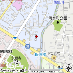 埼玉県坂戸市元町11周辺の地図