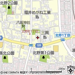 央眼製作所周辺の地図