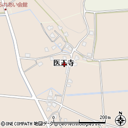 福井県大野市医王寺周辺の地図