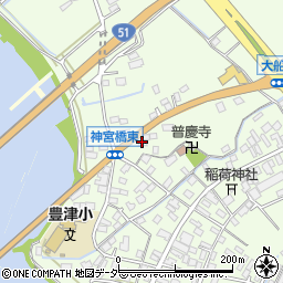 伊原石材店周辺の地図
