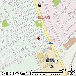 埼玉県春日部市藤塚249周辺の地図