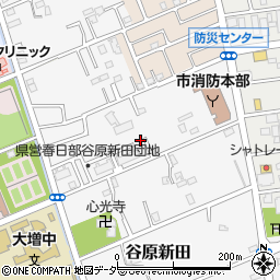 埼玉県春日部市谷原新田2062周辺の地図