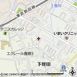 埼玉県春日部市上蛭田9周辺の地図