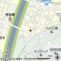 茨城県守谷市御所ケ丘2丁目17-6周辺の地図