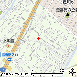 埼玉県春日部市増富492-22周辺の地図