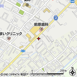 埼玉県春日部市上蛭田637周辺の地図