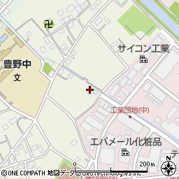 埼玉県春日部市銚子口1250周辺の地図