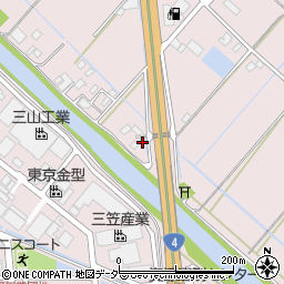 埼玉県春日部市水角125周辺の地図