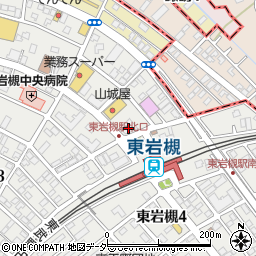 埼玉りそな銀行東岩槻支店周辺の地図