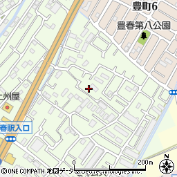 埼玉県春日部市増富492-10周辺の地図