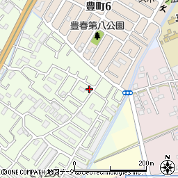 埼玉県春日部市増富511周辺の地図